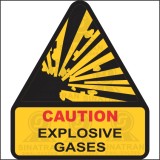  Caution - Explosive gases